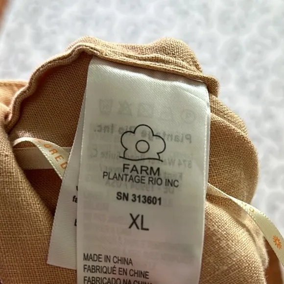 Farm Rio Tailored Linen Shorts
