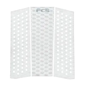 FCS T-3 Mid Eco Deck Pad - White/Cool Grey