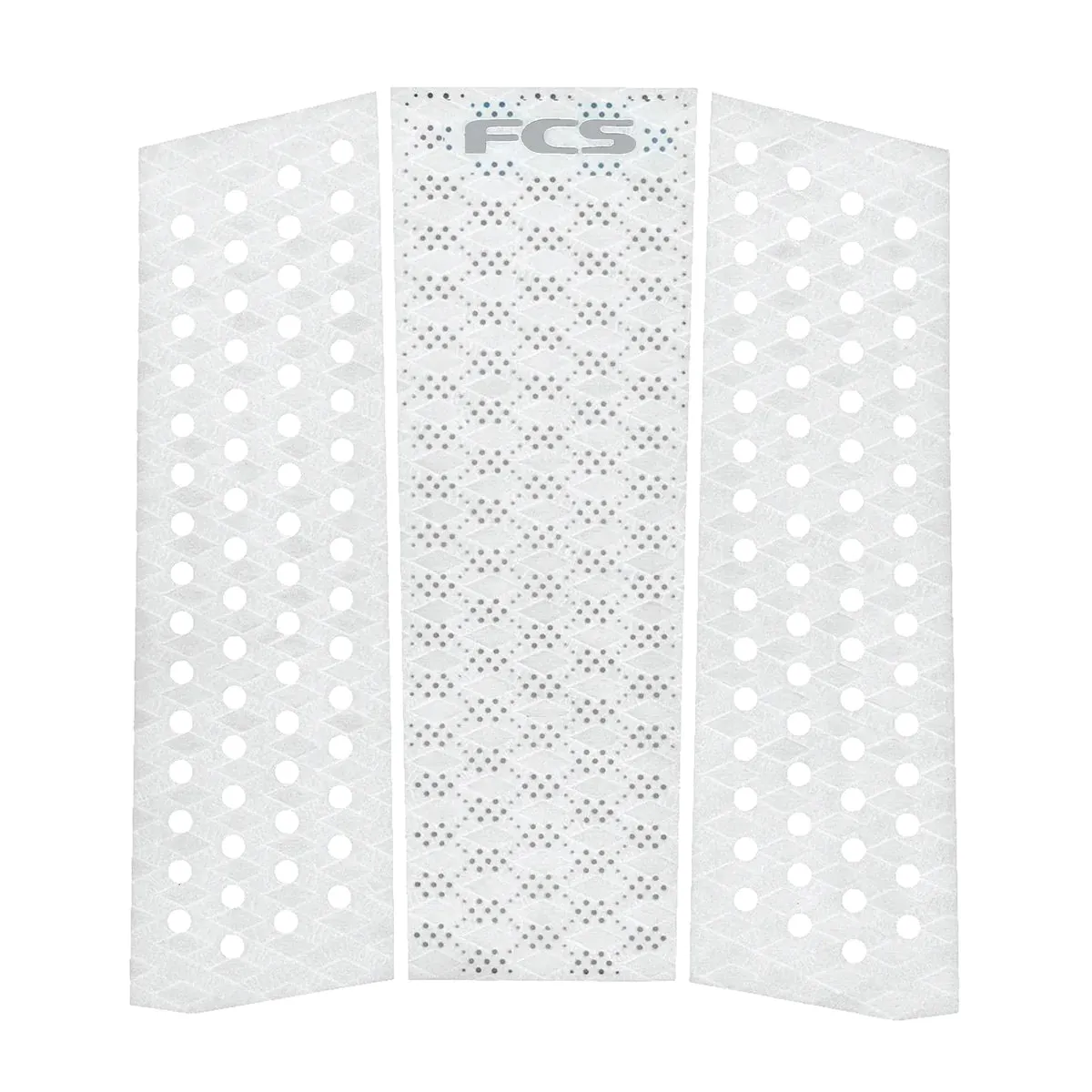 FCS T-3 Mid Eco Deck Pad - White/Cool Grey
