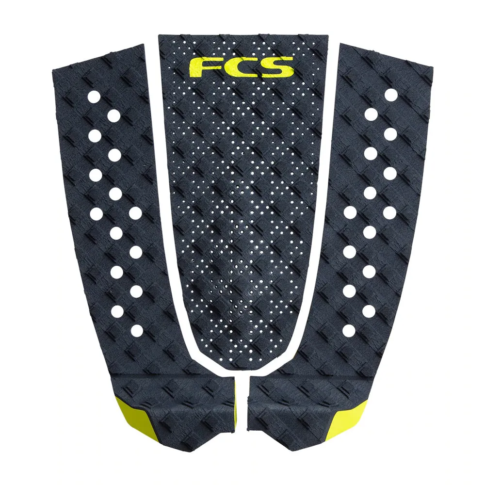 FCS T-3 Surfboard Deck Grip  - Mid Black