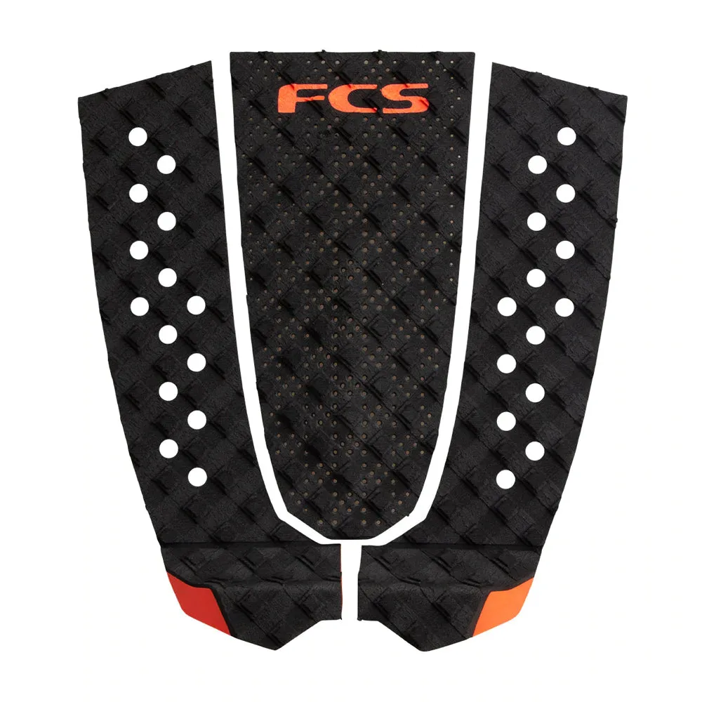 FCS T-3 Surfboard Deck Grip  - Mid Black