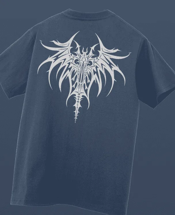 Flashback Printed Oversized T-shirt | Drop Shoulder T-shirt
