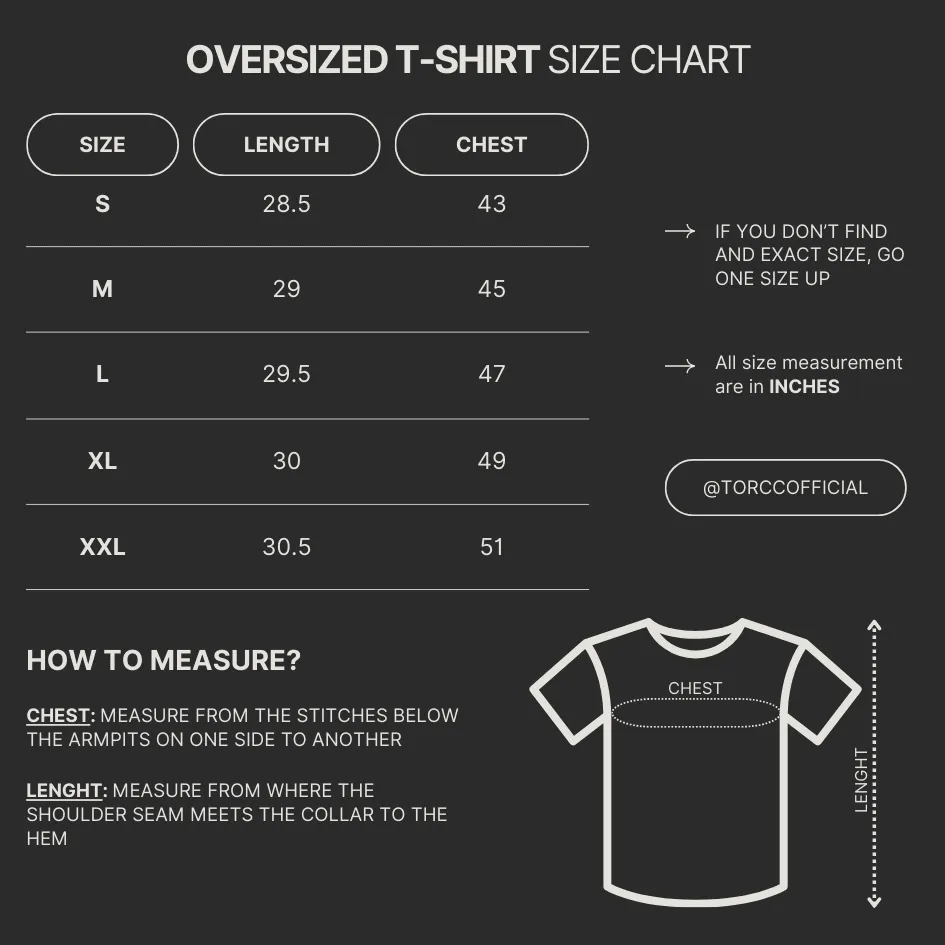 Flashback Printed Oversized T-shirt | Drop Shoulder T-shirt