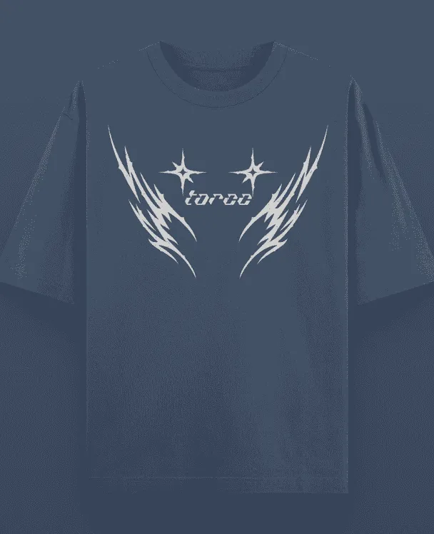Flashback Printed Oversized T-shirt | Drop Shoulder T-shirt