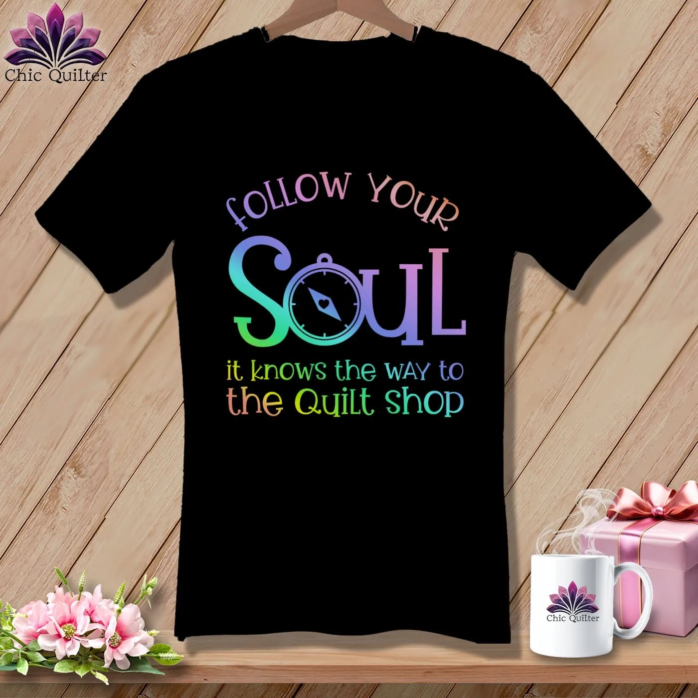 Follow Your Soul ~V-Neck  Tee