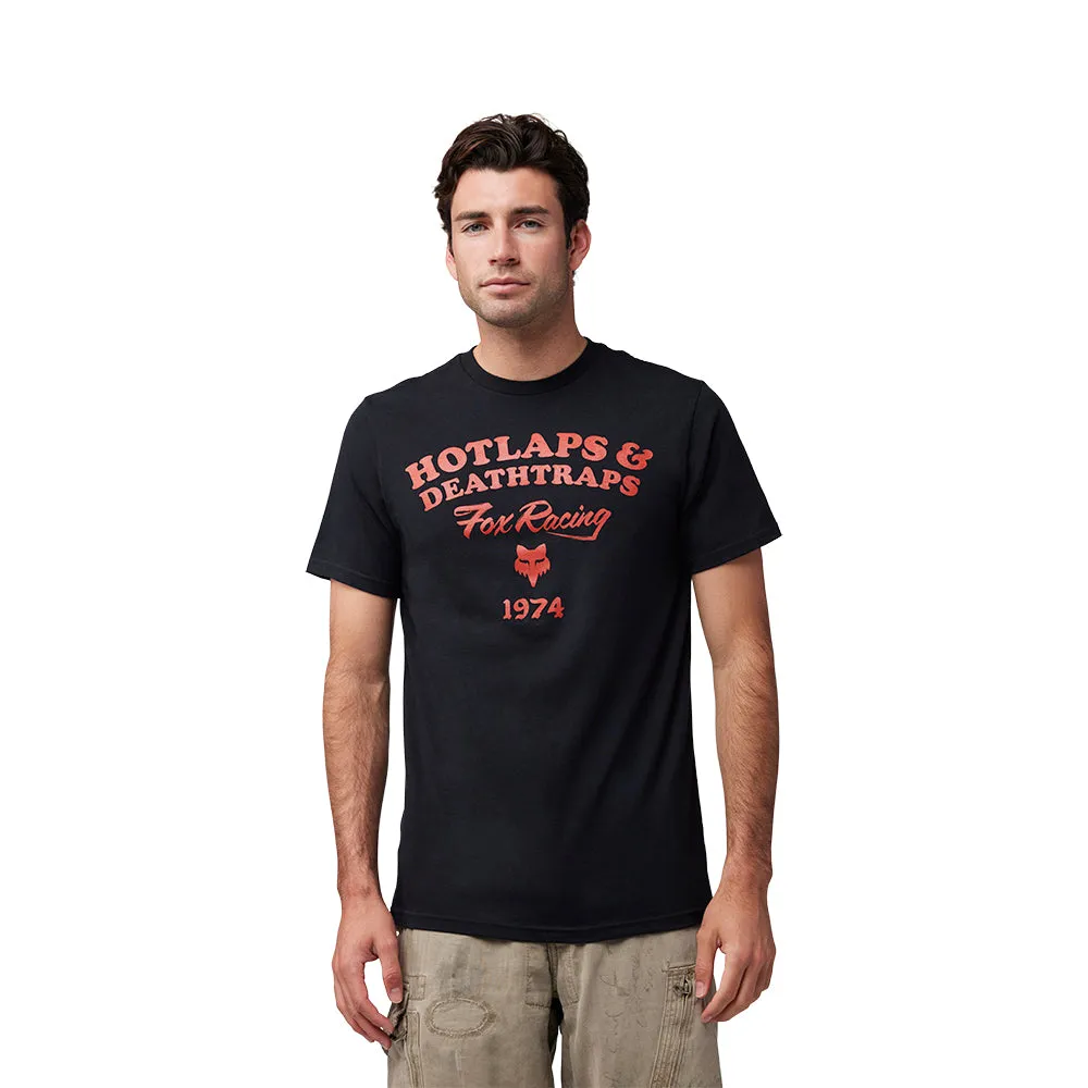 Fox Hotlaps Ss Premium Tee - Black
