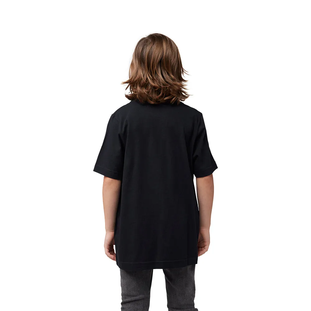 FOX YOUTH RACE CREW SS TEE [BLACK]