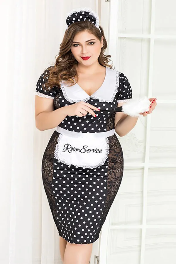 French Maid Cosplay Costume