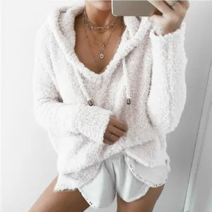 Gina - teddy hoodie women