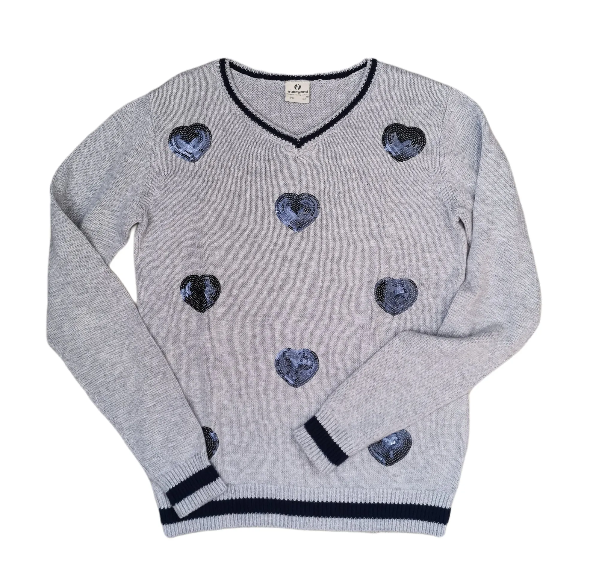 GIRL SIZE 11/12 YEARS - TRYBEYOND, Soft Knit Sweater EUC B29