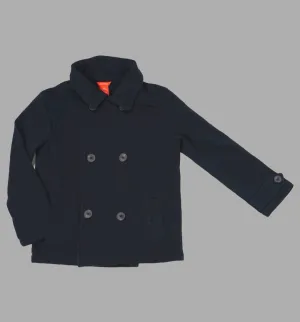GIRL SIZE LARGE (10/12 YEARS) - JOE FRESH, Navy Blue, Soft Sweater Jacket EUC B15
