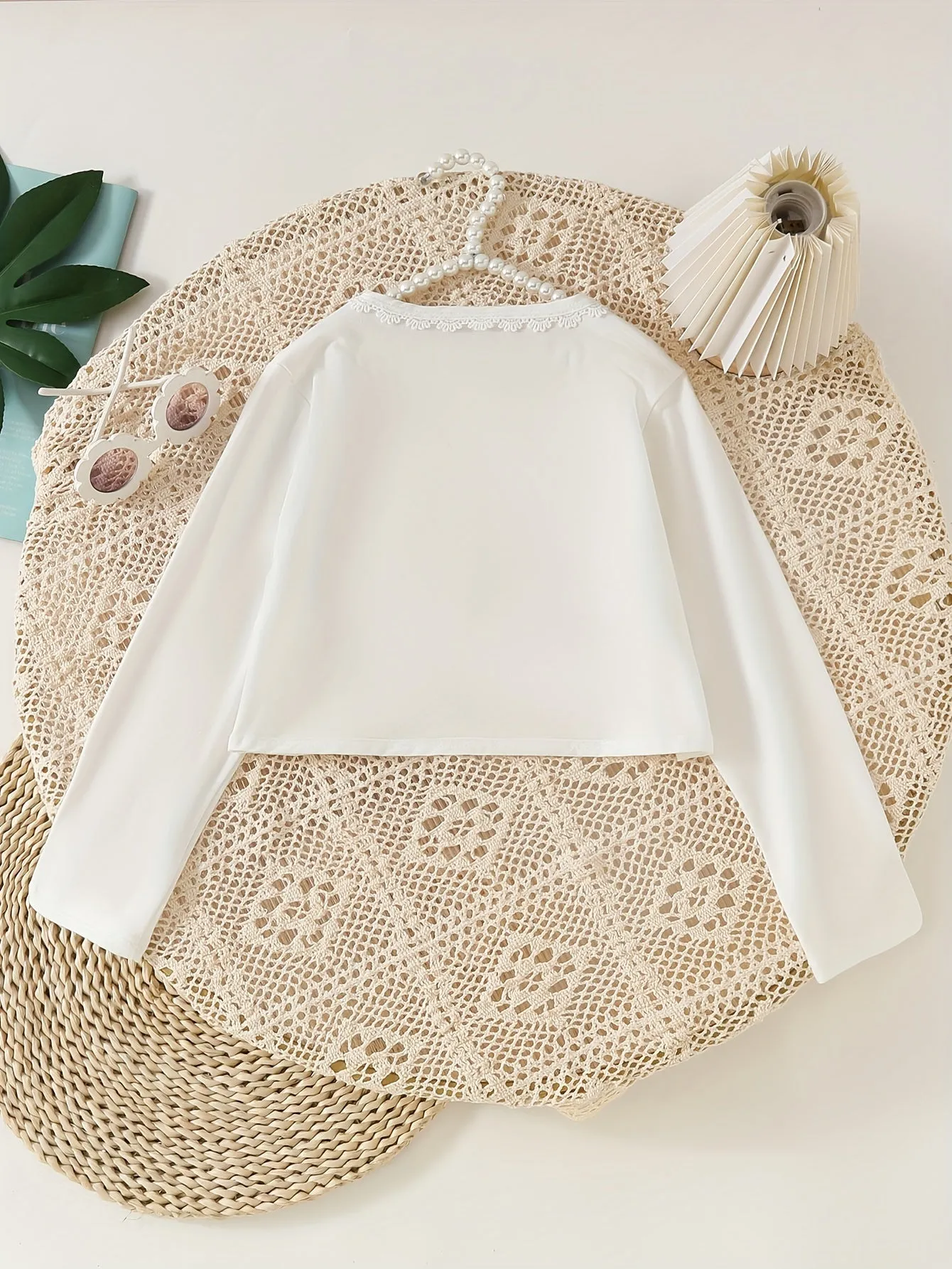 Girls Bowknot Crop Long Sleeve Shawl Cardigan, Versatile & Exquisite Dress Cover Up, Cardigan Coat For Spring Summer Autumn Party