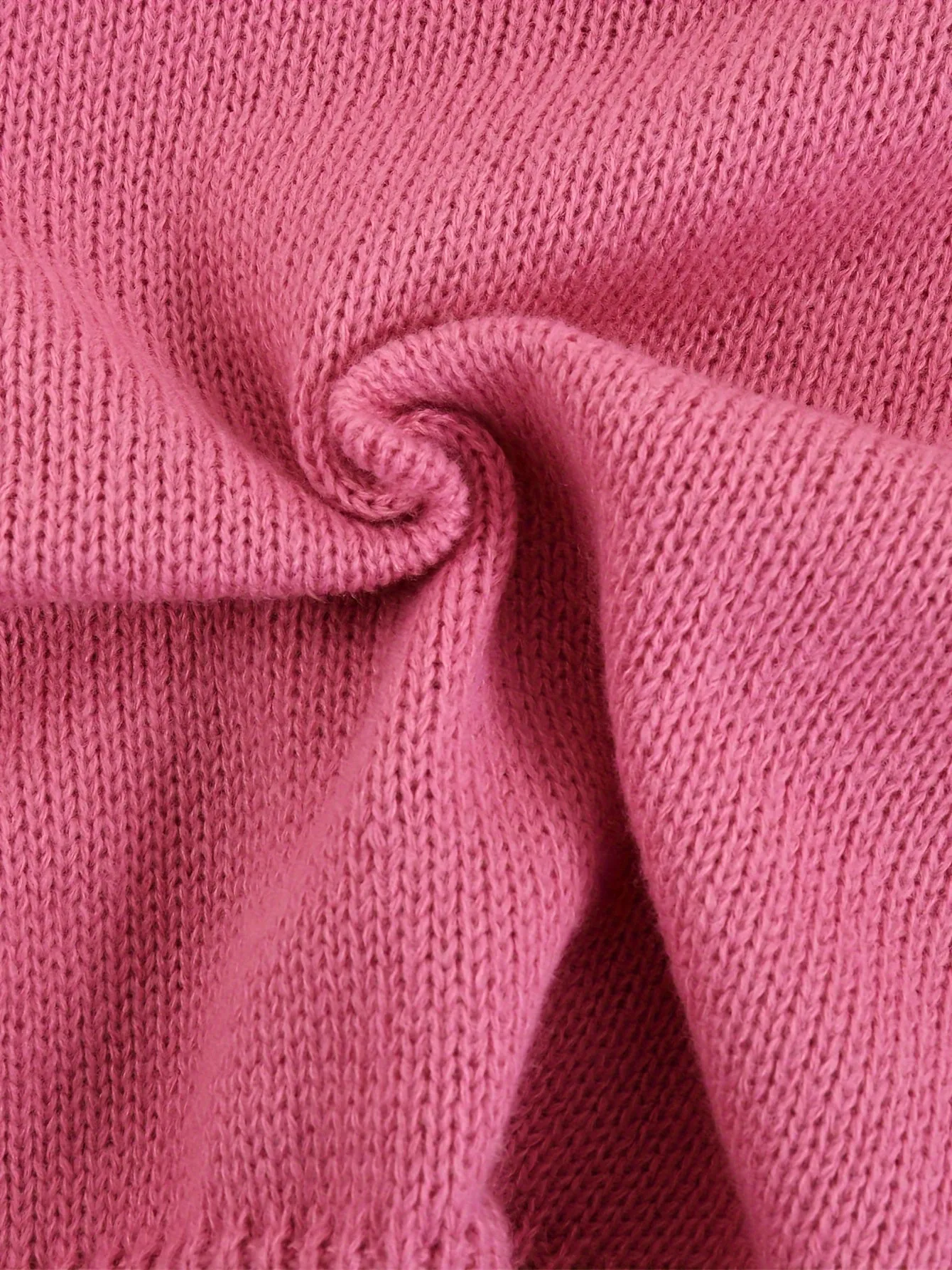 Girls Cozy Retro Knit Sweater - Soft Round Neck, Loose Fit, Versatile Short Pullover Top for Casual Daily Wear - Perfect for Fall and Winter Seasons