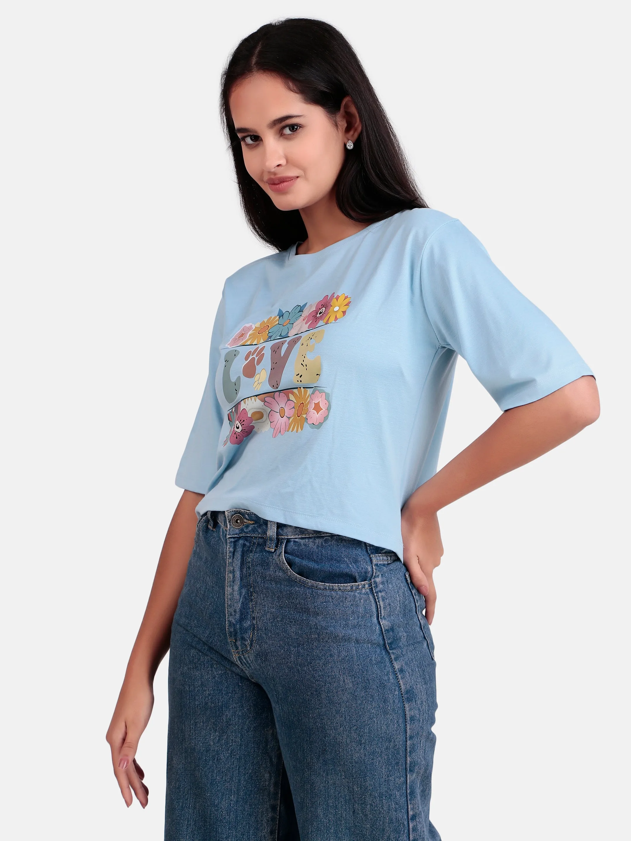 girls crop t-shirt