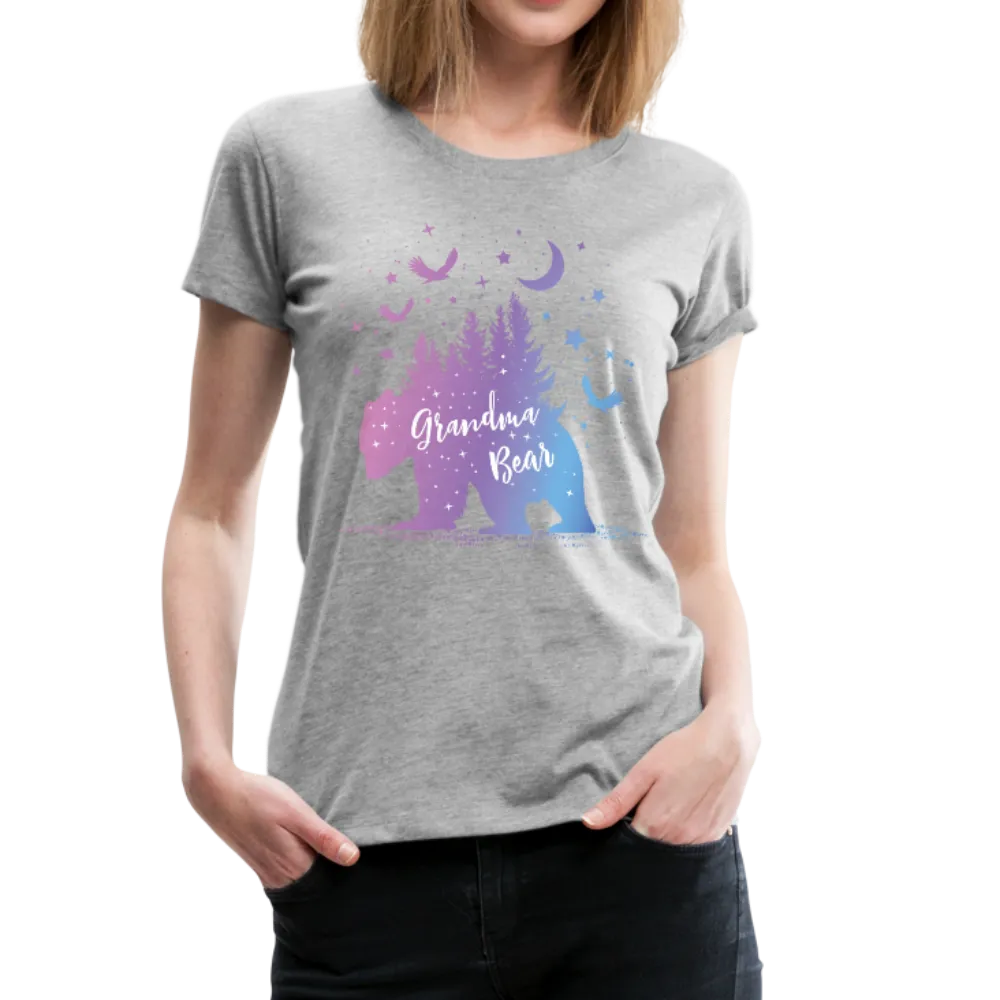 Grandma Bear Women’s Premium T-Shirt (KS1029)
