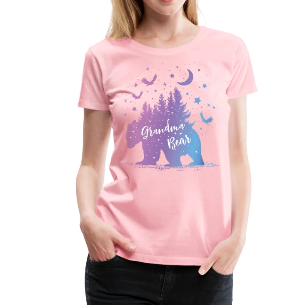 Grandma Bear Women’s Premium T-Shirt (KS1029)