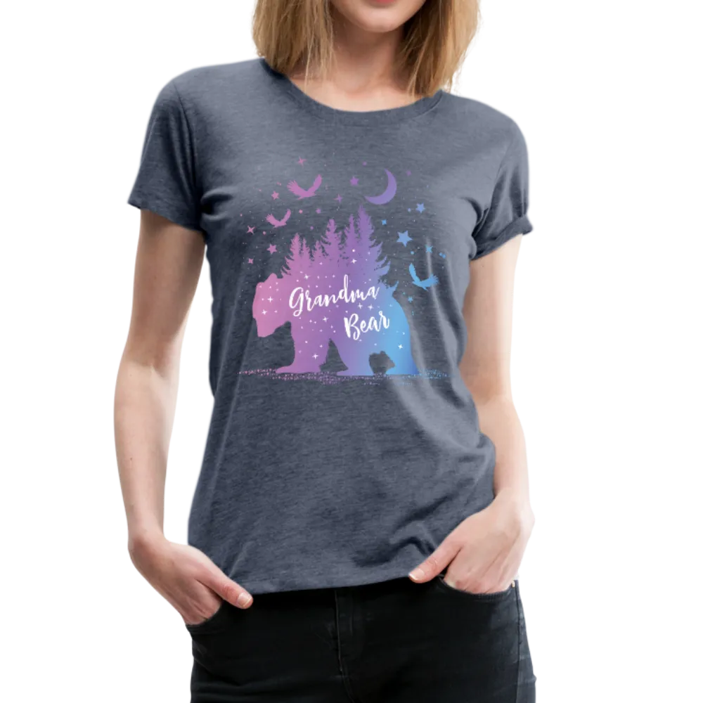 Grandma Bear Women’s Premium T-Shirt (KS1029)