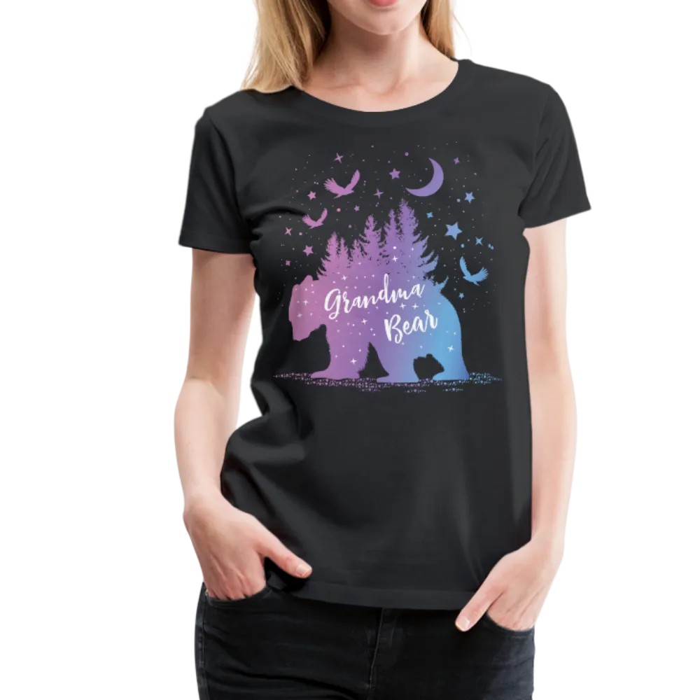 Grandma Bear Women’s Premium T-Shirt (KS1029)