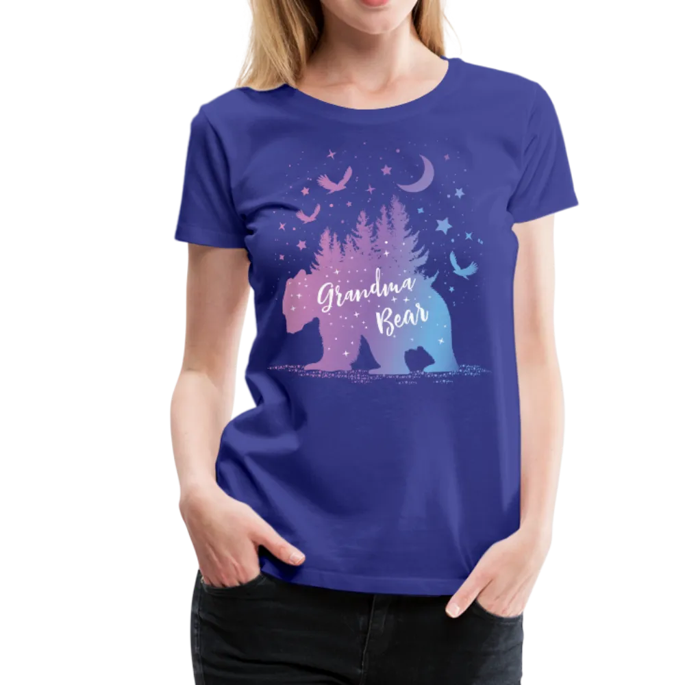 Grandma Bear Women’s Premium T-Shirt (KS1029)