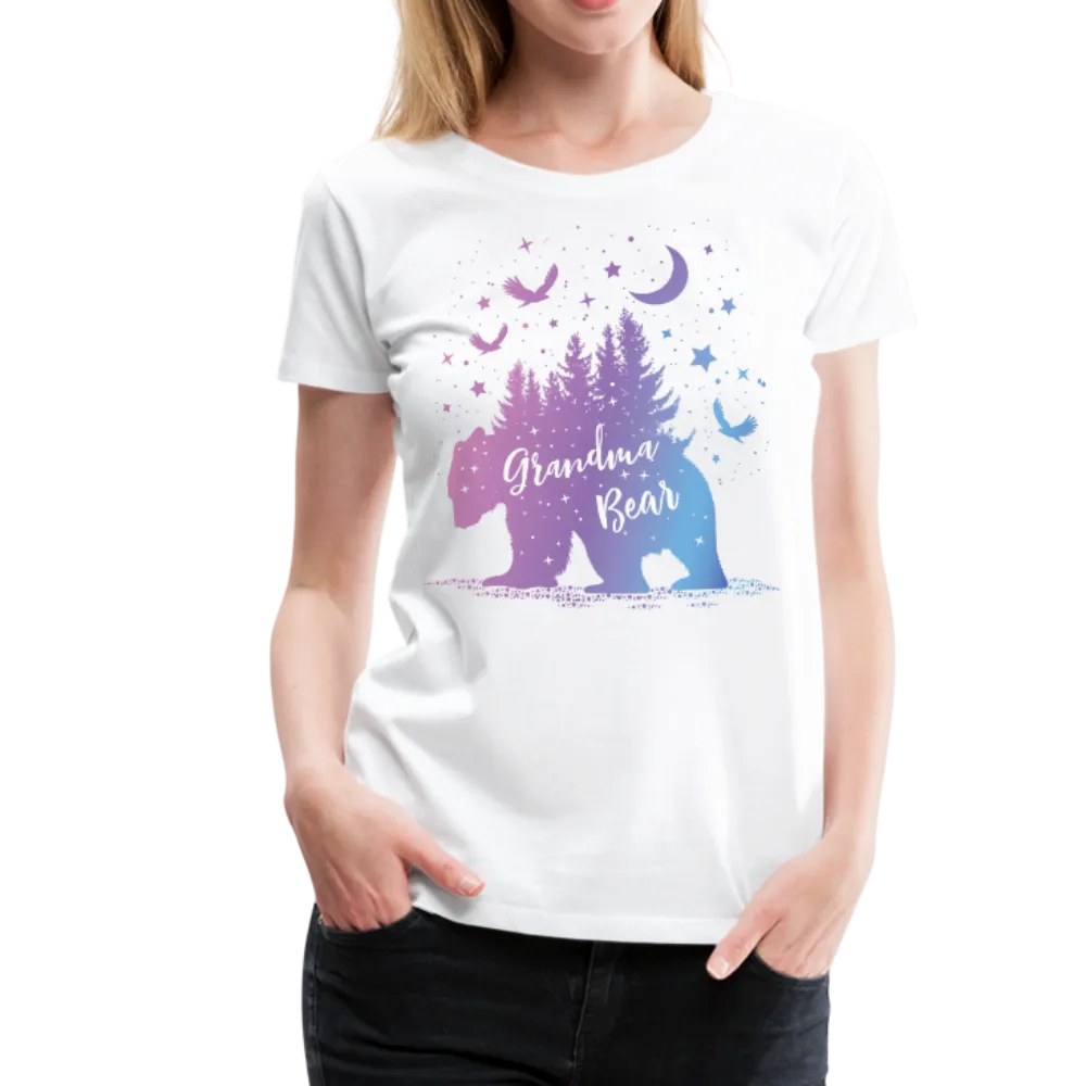 Grandma Bear Women’s Premium T-Shirt (KS1029)