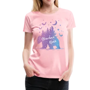 Grandma Bear Women’s Premium T-Shirt (KS1029)