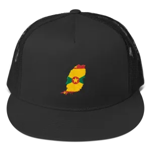 Grenada Embroidered Trucker Cap