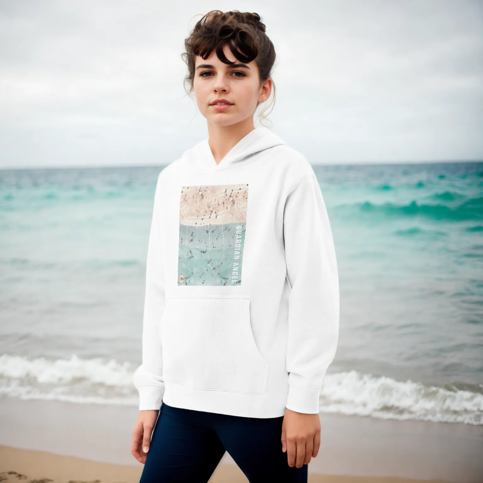 GUARDIAN ANGEL Kids Fleece Hoodie