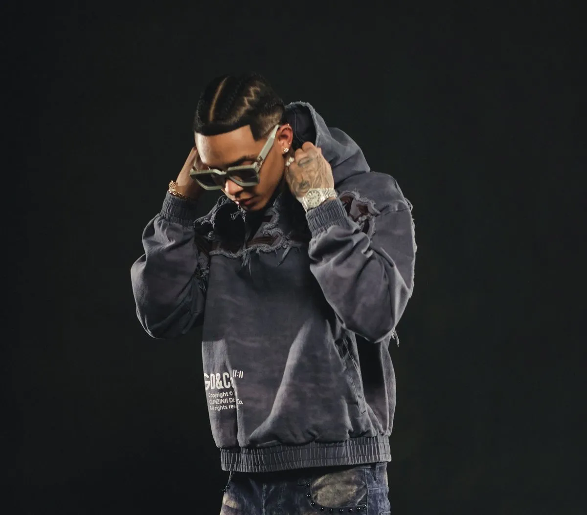 Gunzinii Honor Hoodie (BLUE)