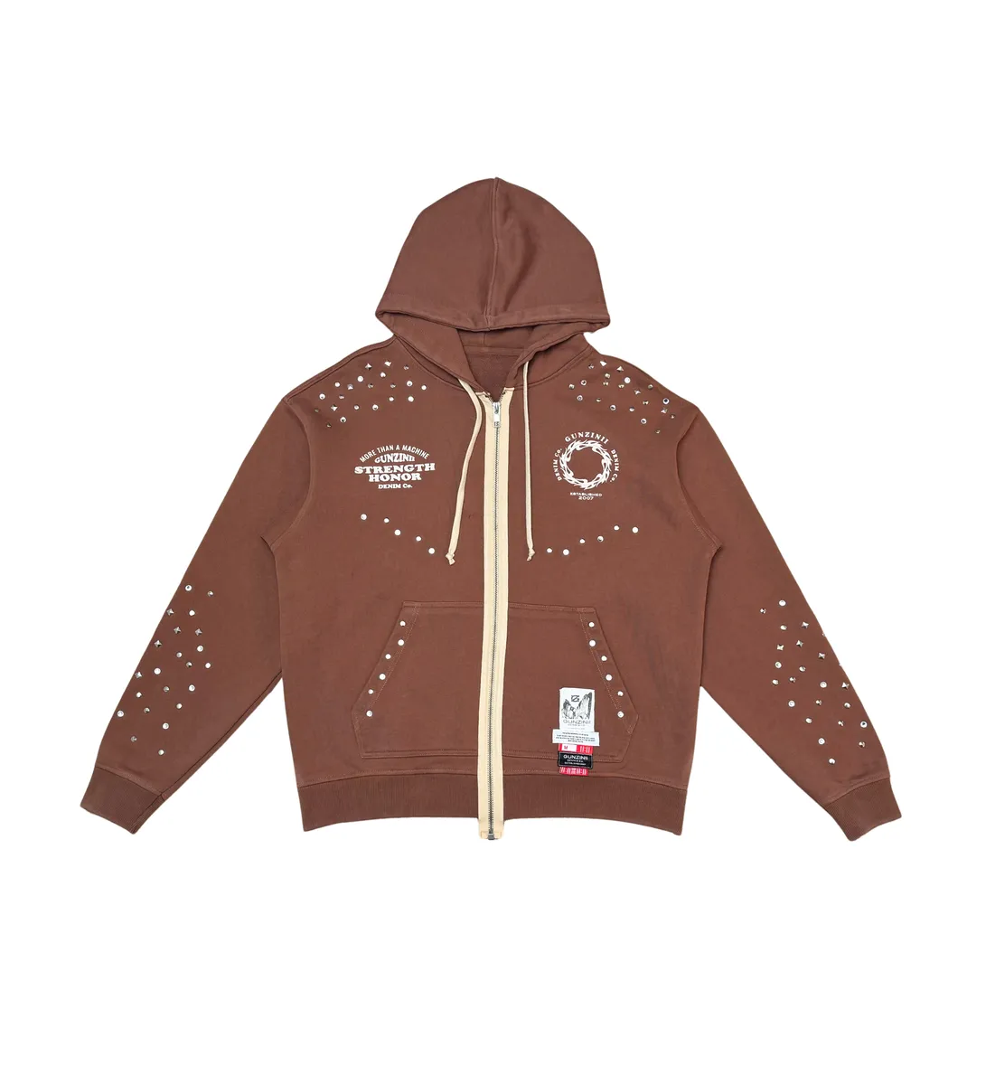 Gunzinii Strength Honor Hoodie (Chestnut)