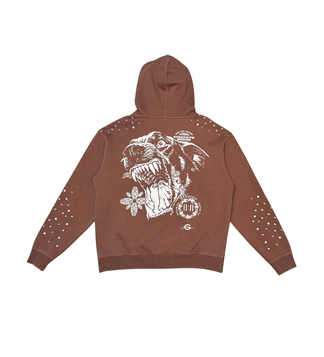 Gunzinii Strength Honor Hoodie (Chestnut)