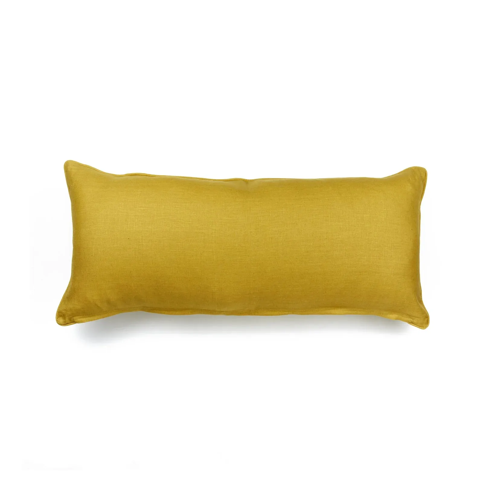 Hand Block-Printed Susie Lumbar Pillow · Peony