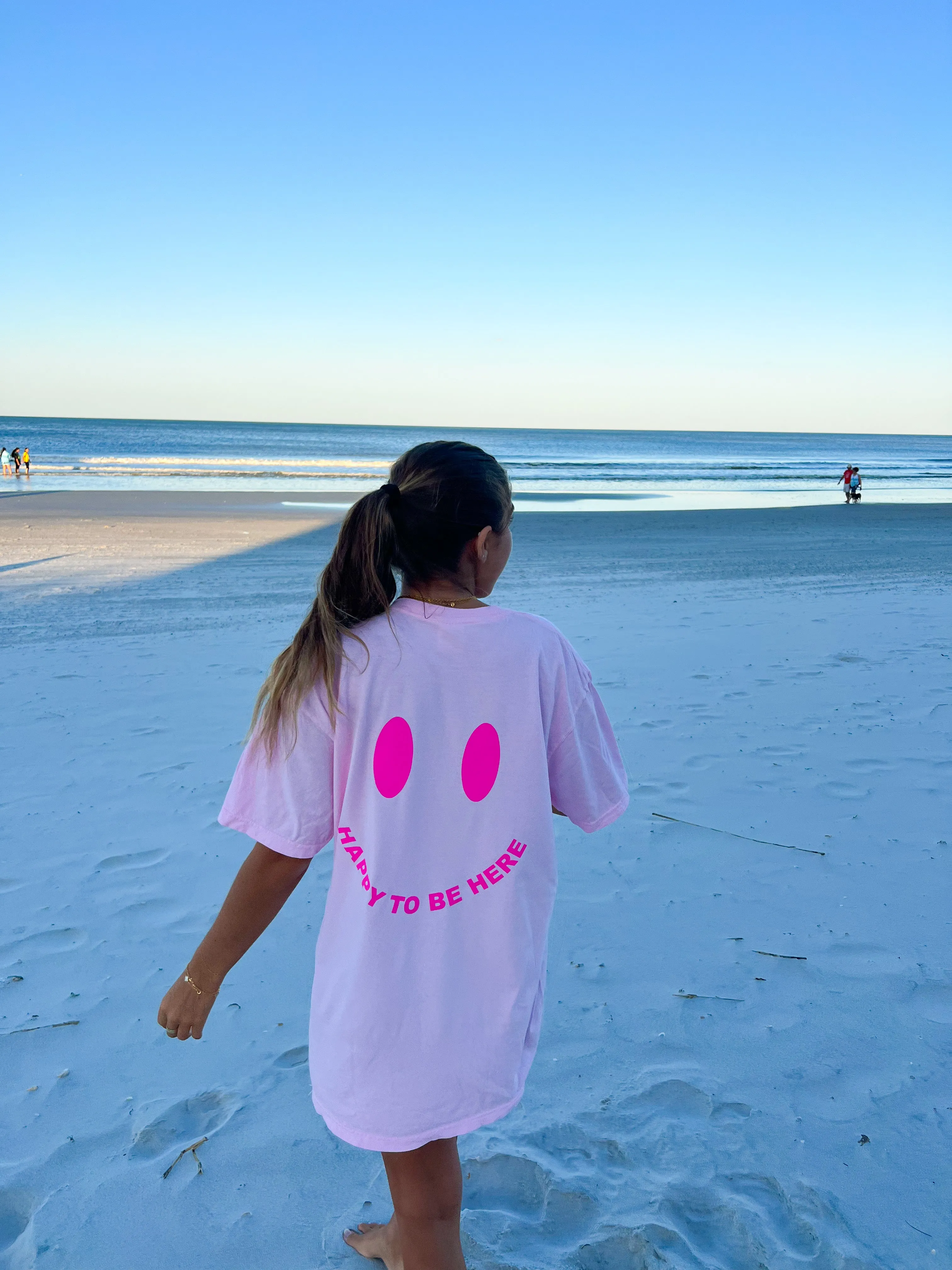 HAPPY TO BE HERE SHIRT