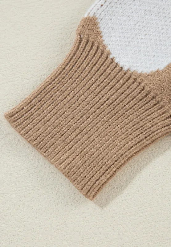 Heart Round Neck Sweater