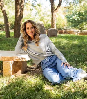 Heather Grey Anywhere Top