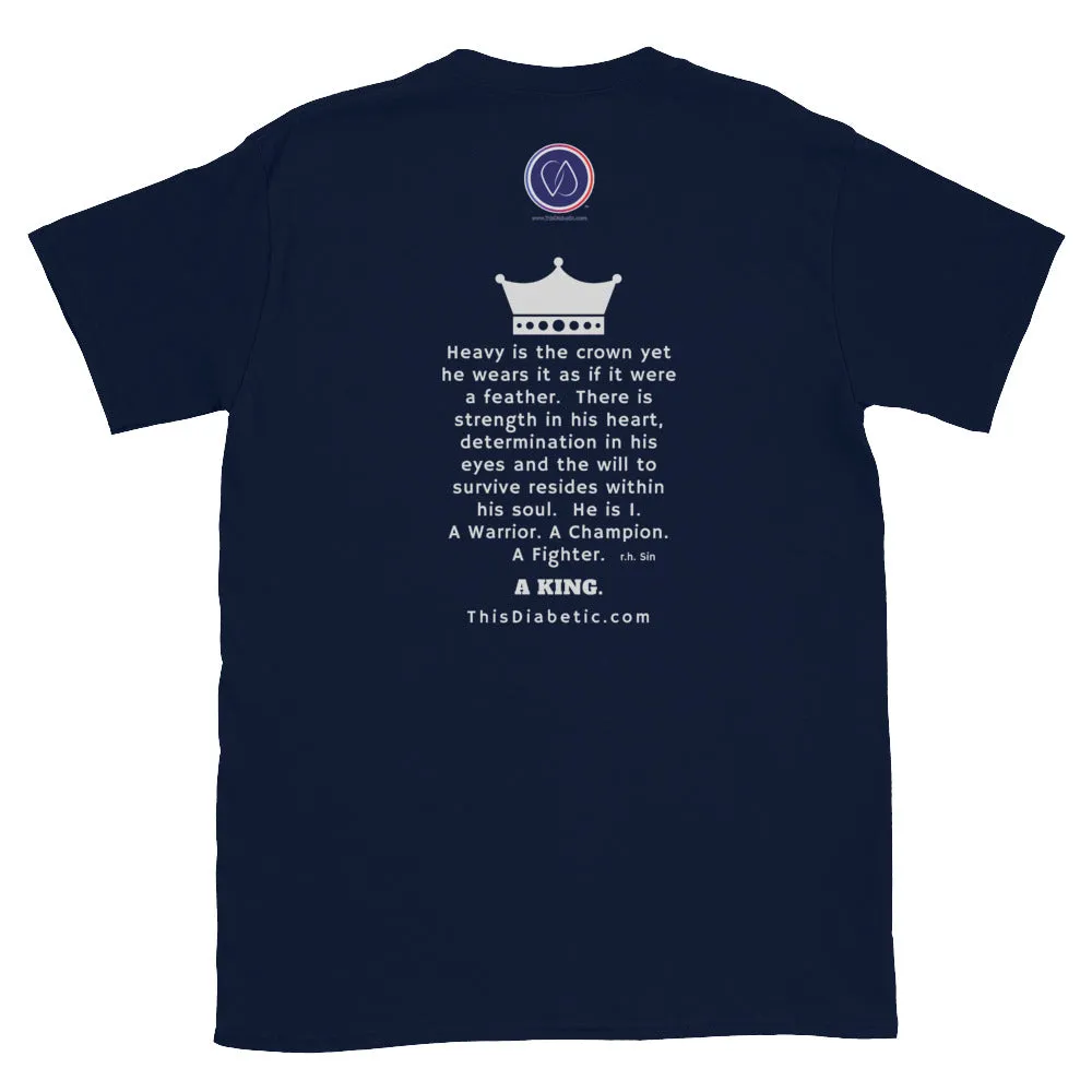 Heavy Is The Crown Yet He Wears It like Feather Sleeve Adult T-shirt