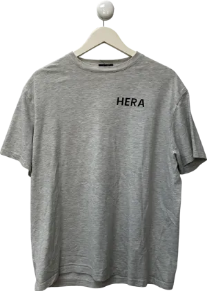 Hera Grey Oversized T-shirt UK M