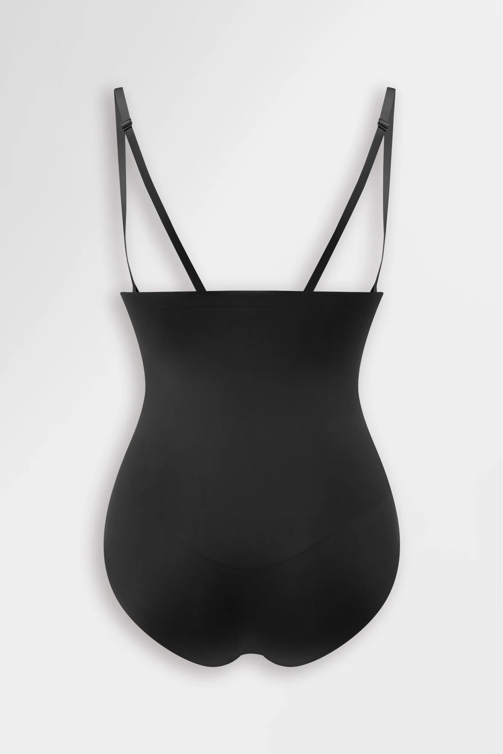 High-Waisted Perforated Shaping Briefs Black