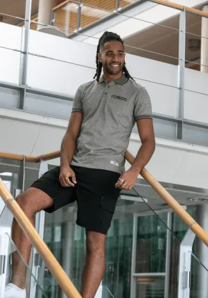 Holyhead-Textured Polo - Grey