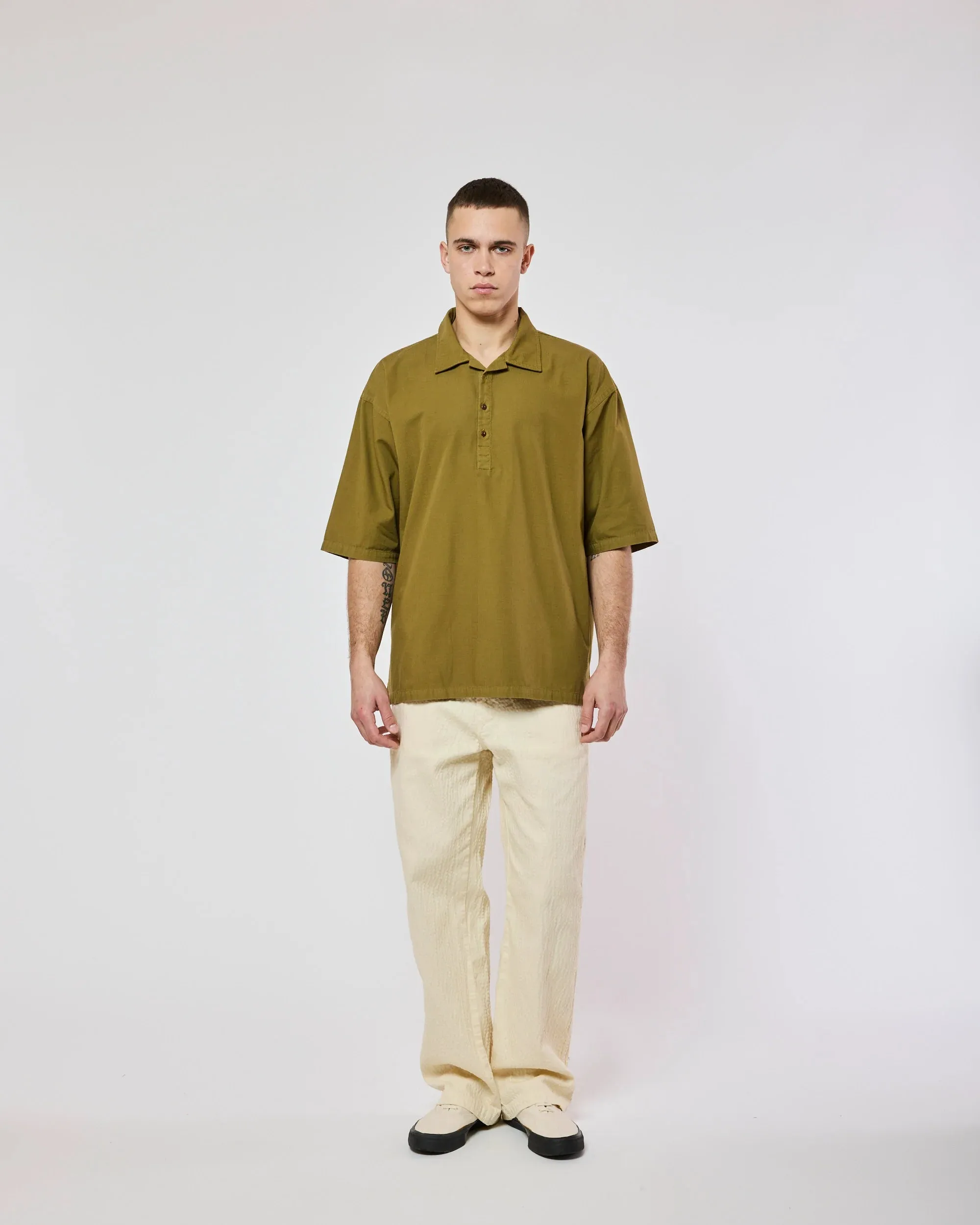 Homecore - Tony Ripstop Shirt - Lizzard Green