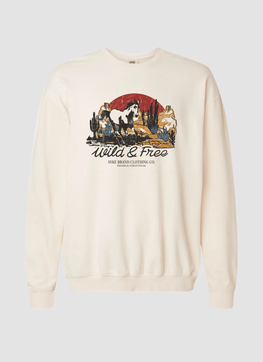 Ivory Wild & Free Crew Neck