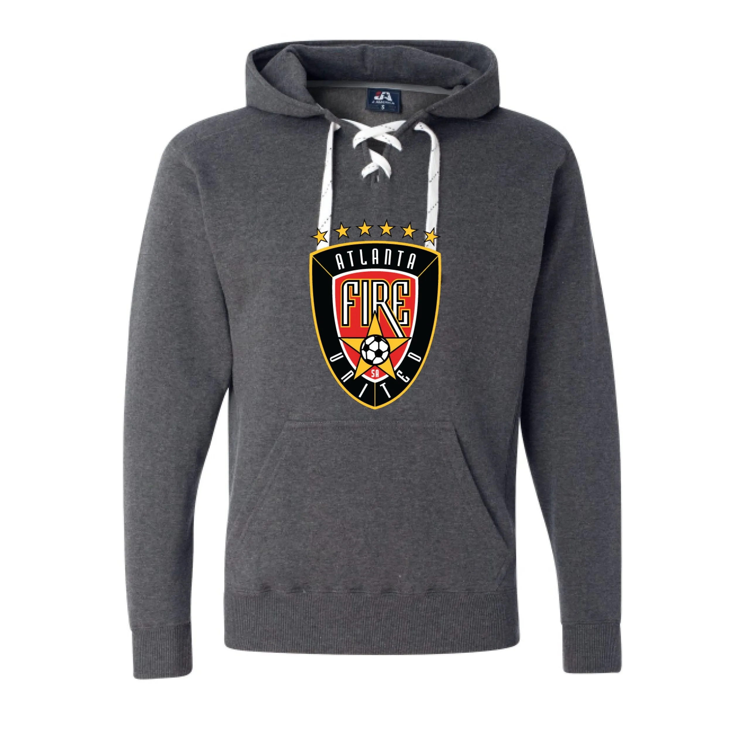 J American Sport Laced Hoodies AFU Academy Badge
