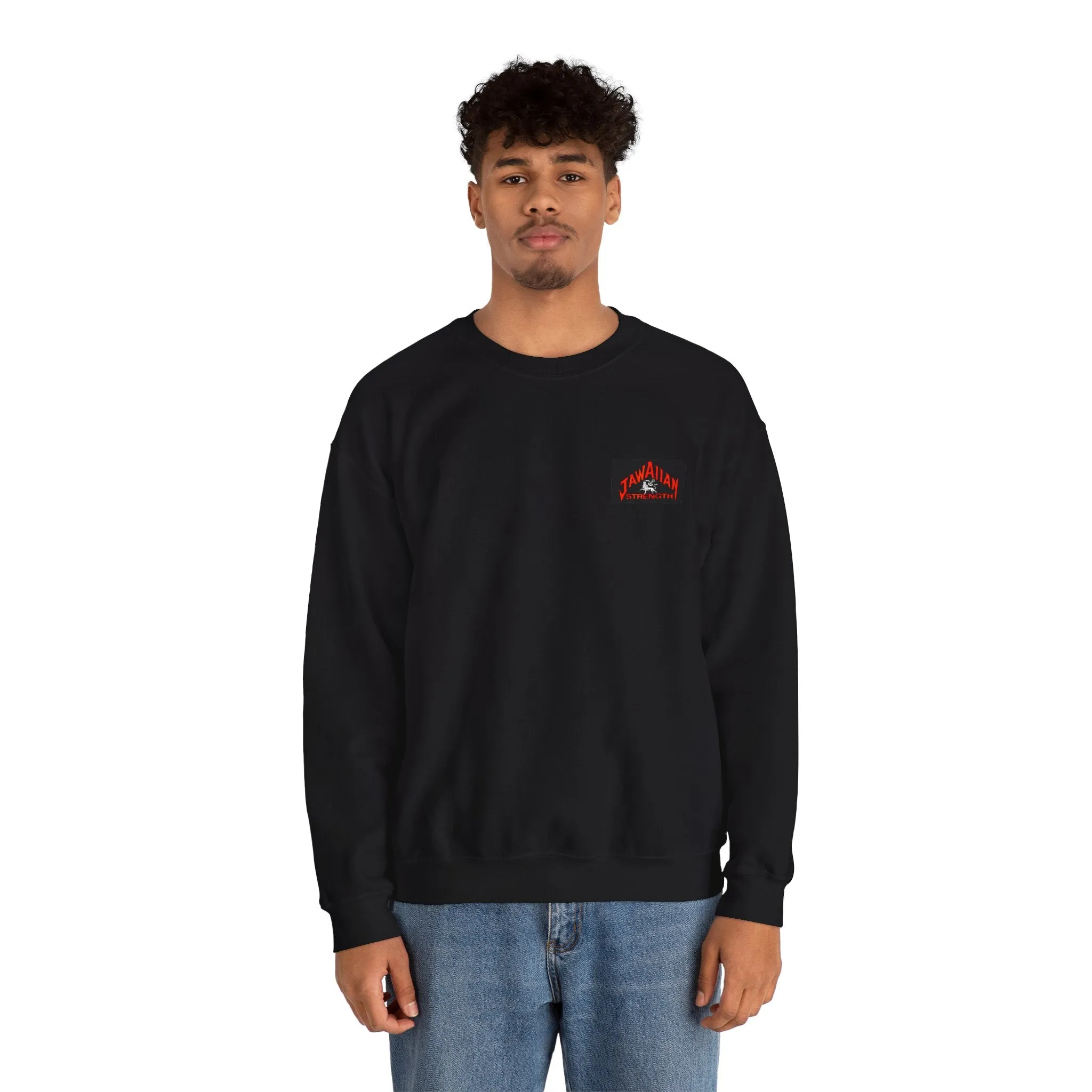Jawaiian Strength Jawaiian Soul Vintage Design 90s New Print Unisex Heavy Blend™ Crewneck Sweatshirt