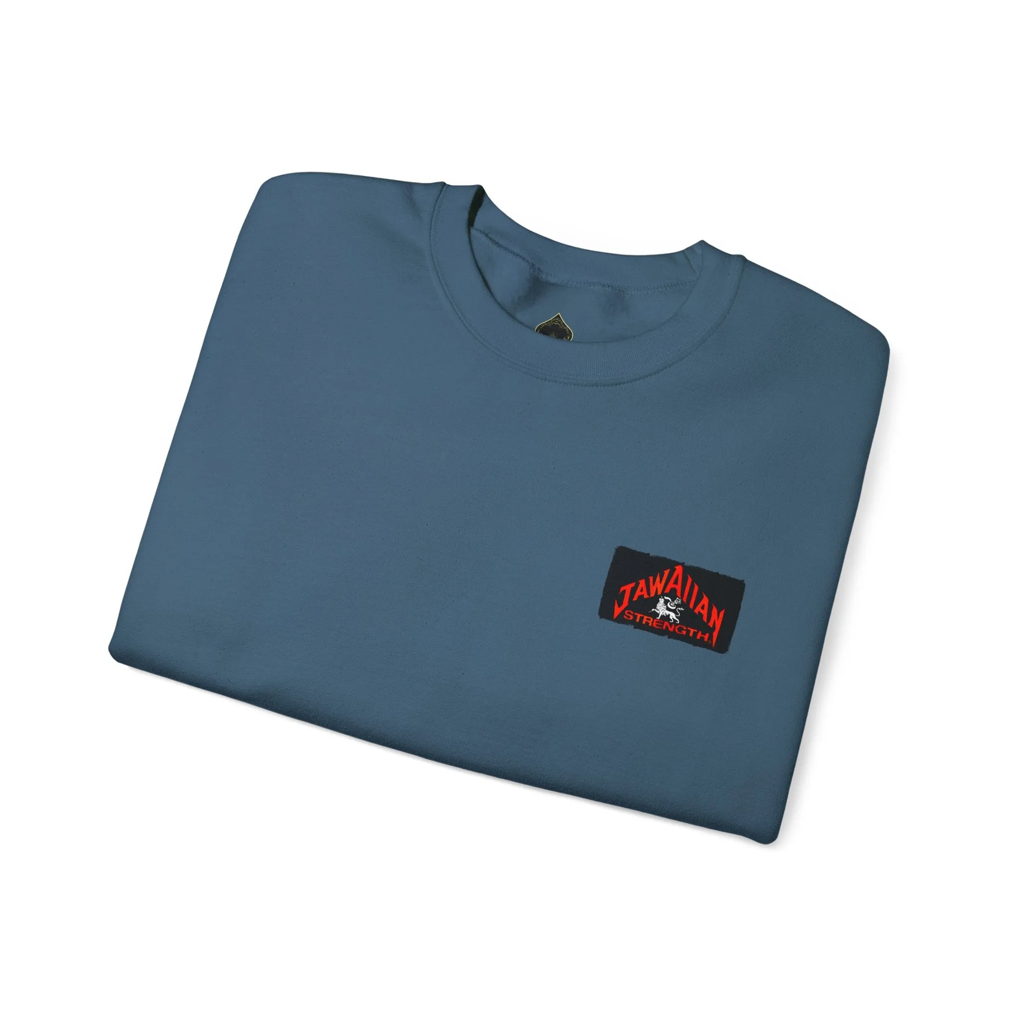 Jawaiian Strength Jawaiian Soul Vintage Design 90s New Print Unisex Heavy Blend™ Crewneck Sweatshirt