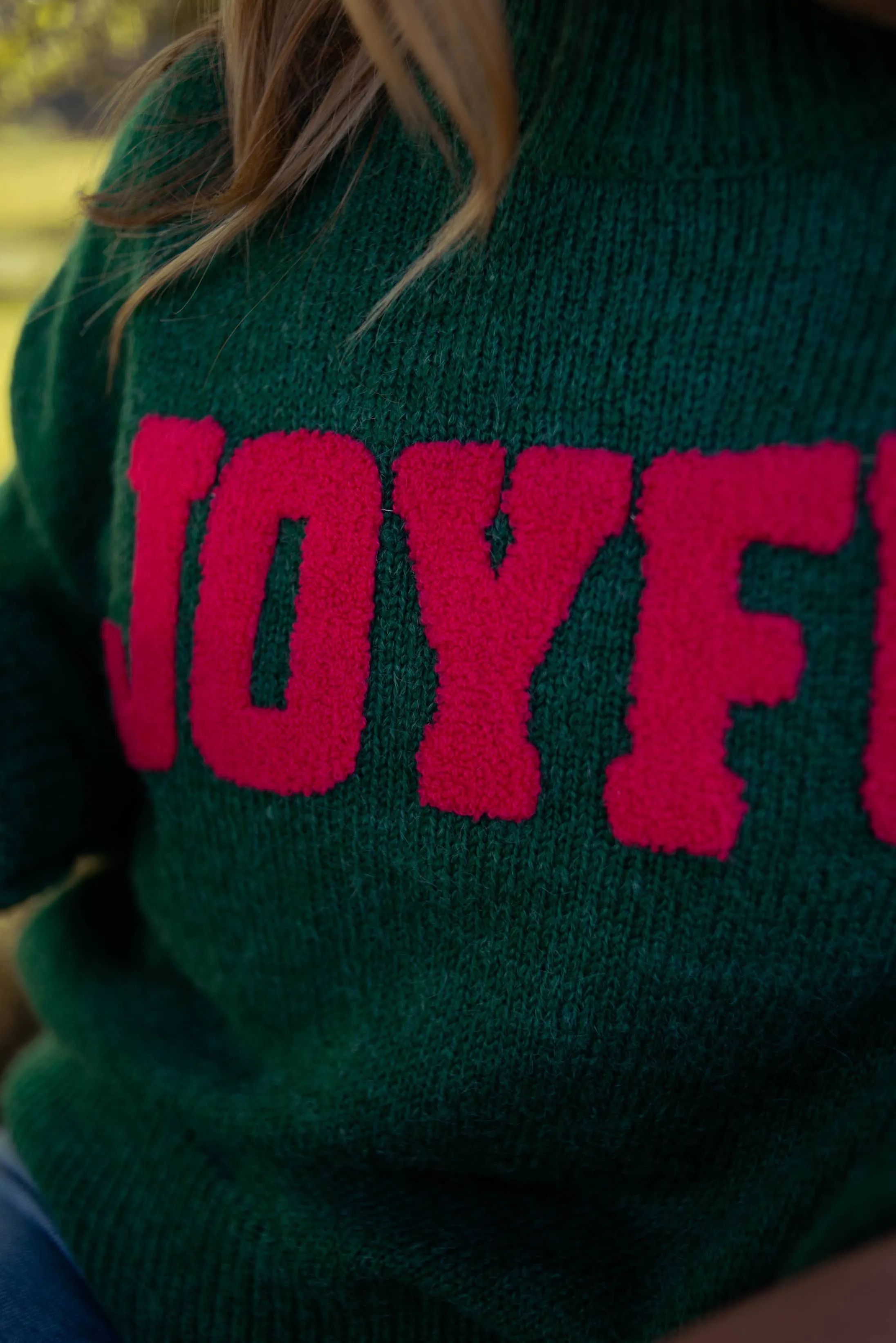 Joyful Turtleneck Sweater / M