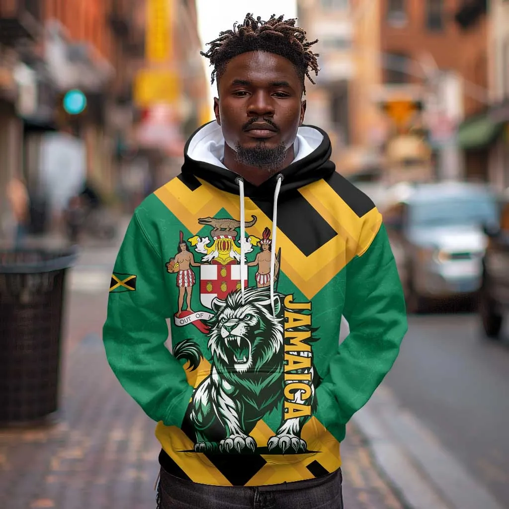 Jumieka Hoodie Lion With Coat Of Arms LT15