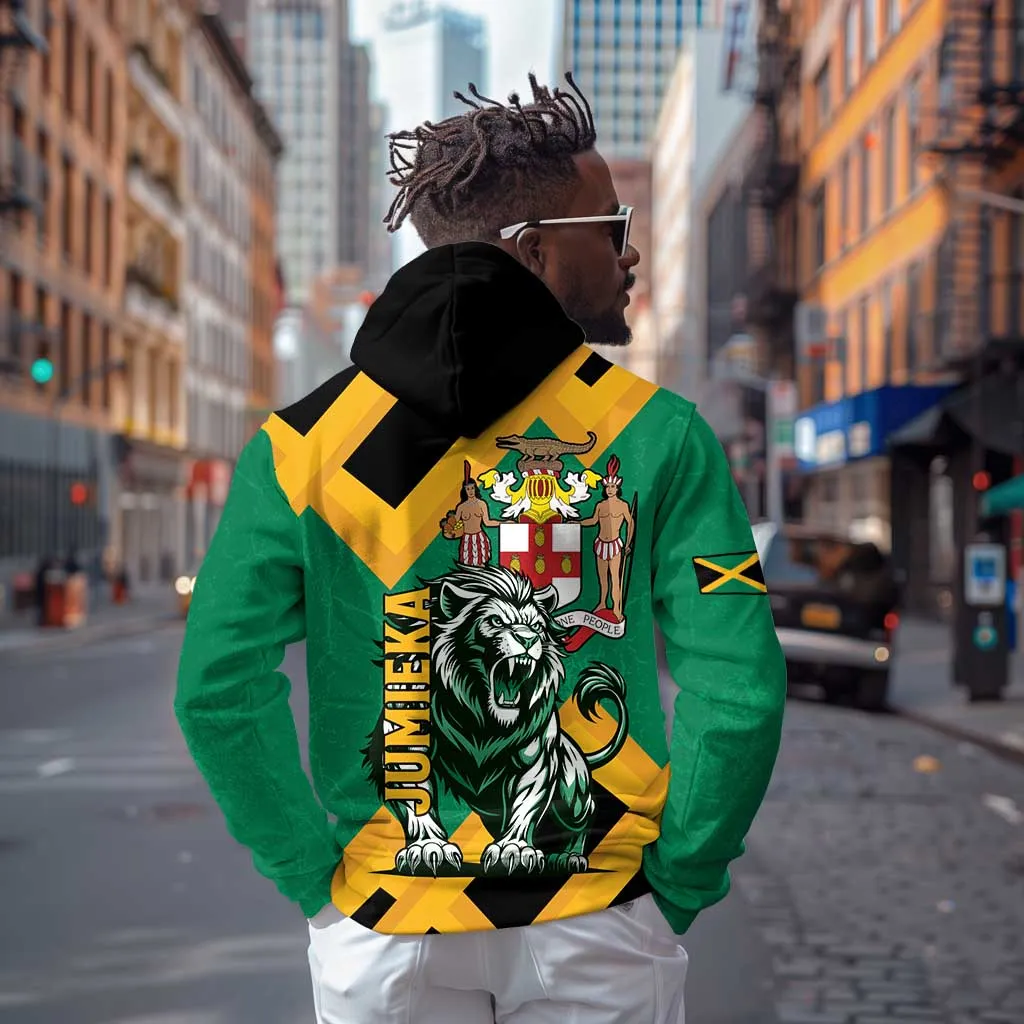 Jumieka Hoodie Lion With Coat Of Arms LT15