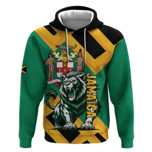 Jumieka Hoodie Lion With Coat Of Arms LT15