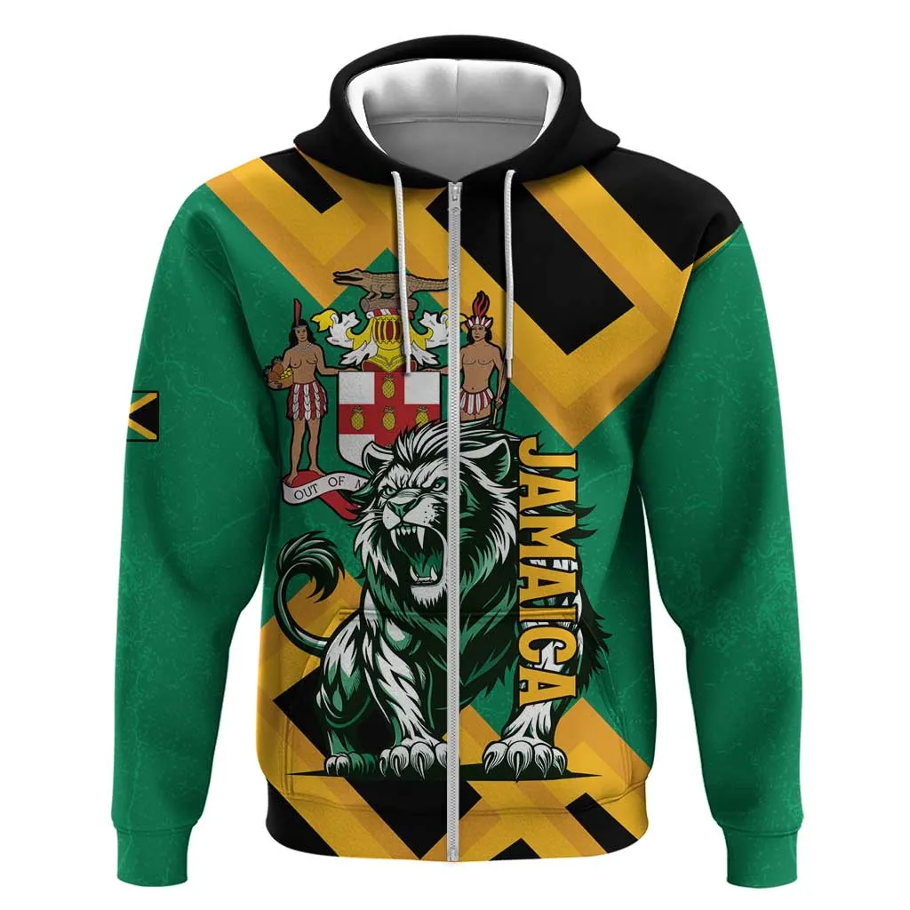 Jumieka Hoodie Lion With Coat Of Arms LT15