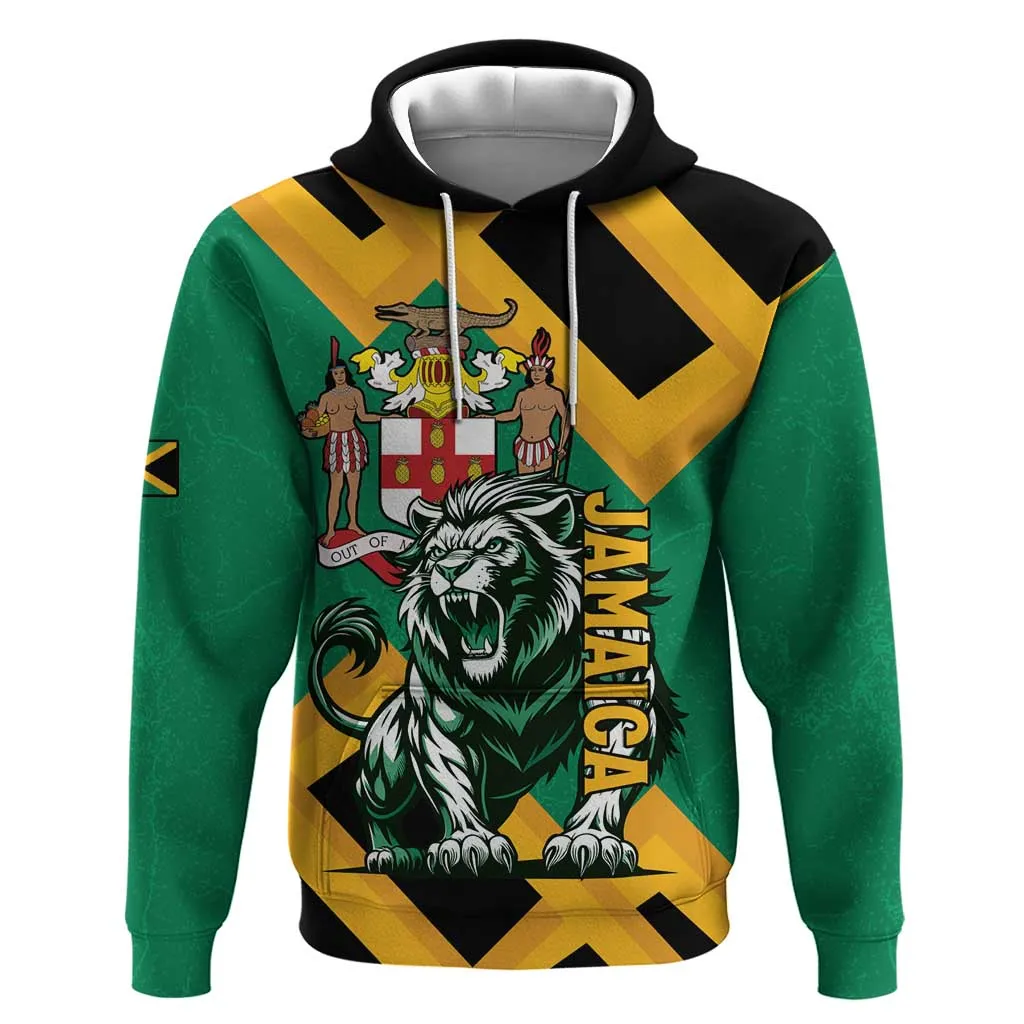 Jumieka Hoodie Lion With Coat Of Arms LT15