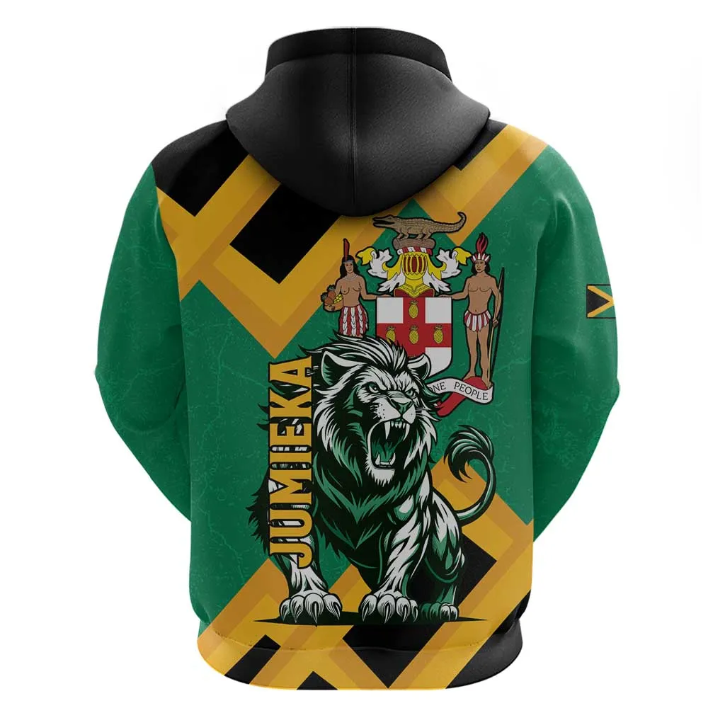 Jumieka Hoodie Lion With Coat Of Arms LT15